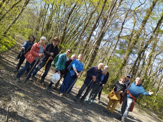 Marche effectué avec le SEL de Saintes
